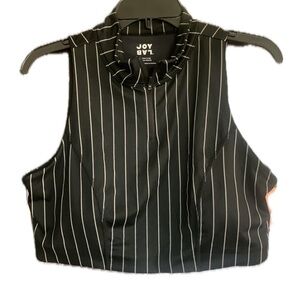 Joy Lab Striped Long Lined Bra